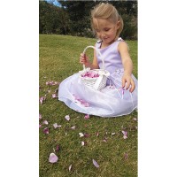 Flower Girl Baskets with Rose Petals